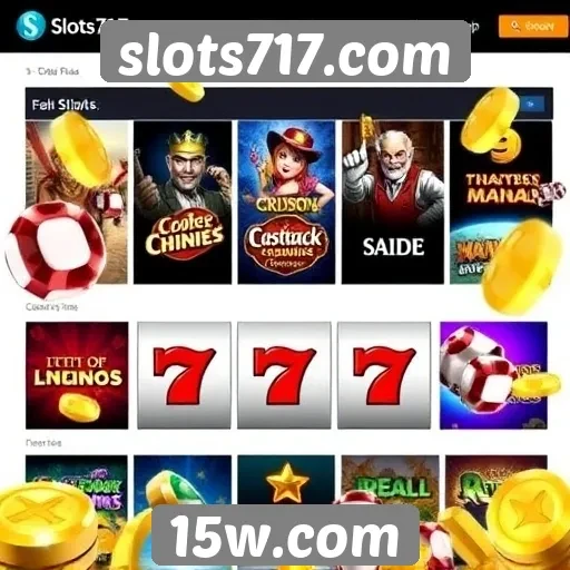 Explorando as categorias de jogos em slots717.com